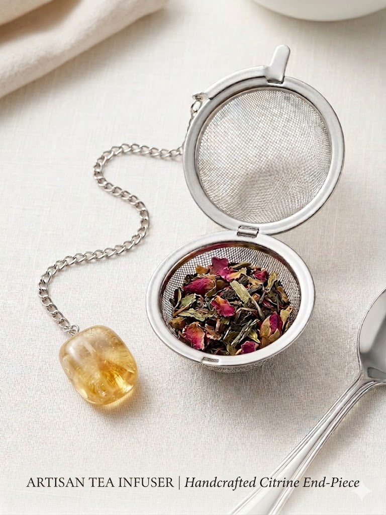 Tea Infuser with Crystal