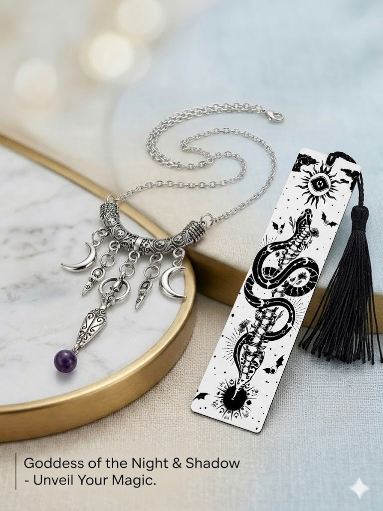 Gothic & Celestial Tassel Bookmarks