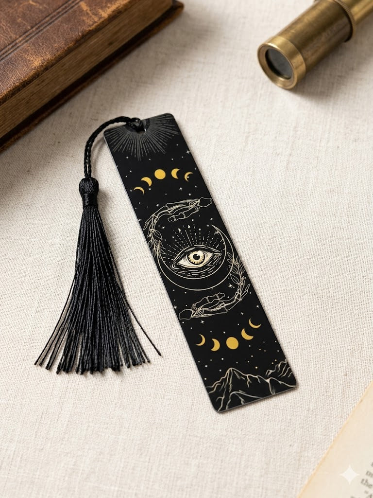 Gothic & Celestial Tassel Bookmarks