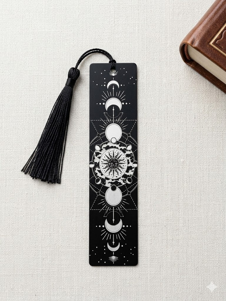 Gothic & Celestial Tassel Bookmarks