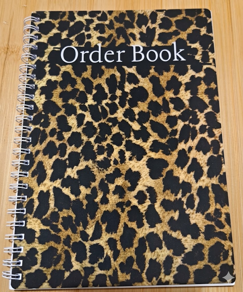 Leopard Print Order Book