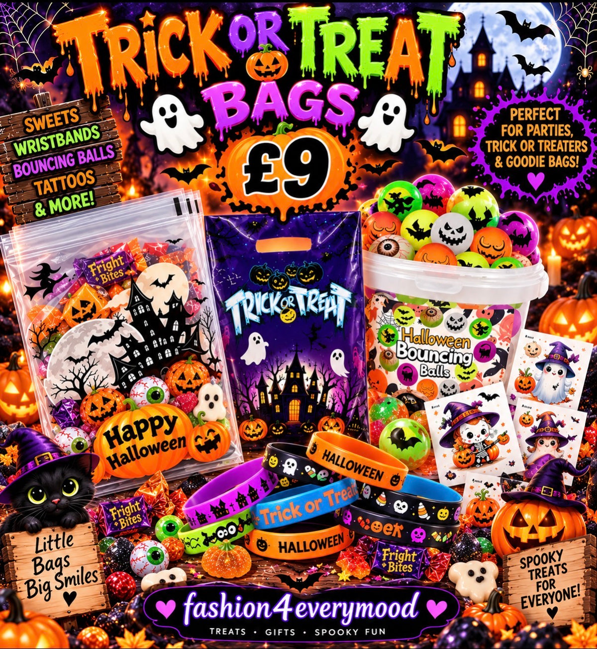 Halloween treat bags
