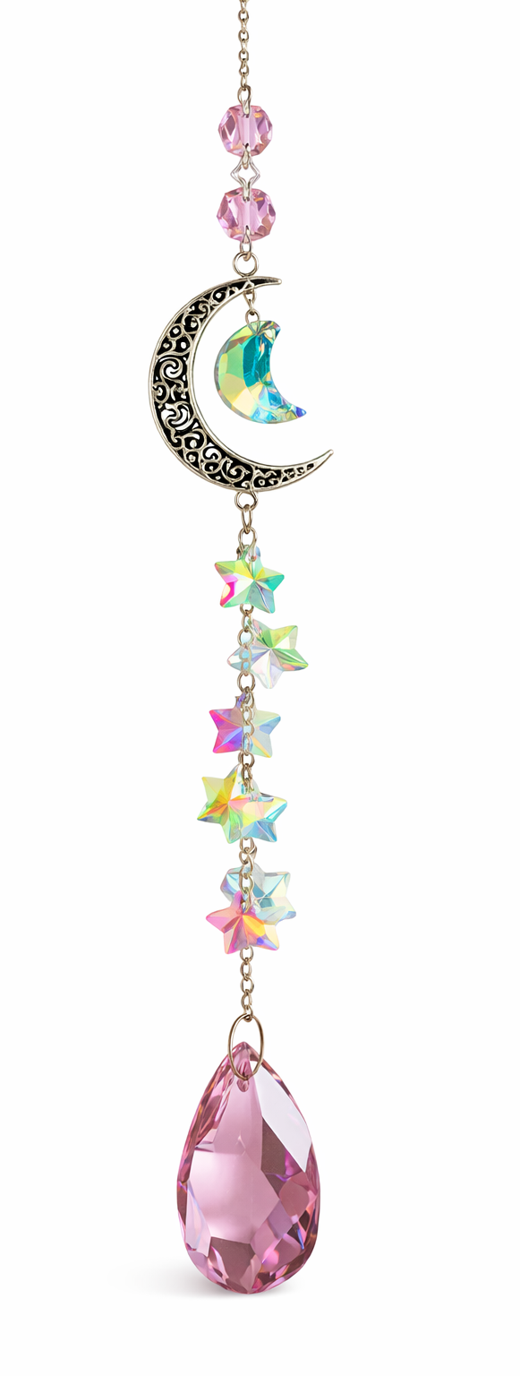 Moon Rose Suncatcher