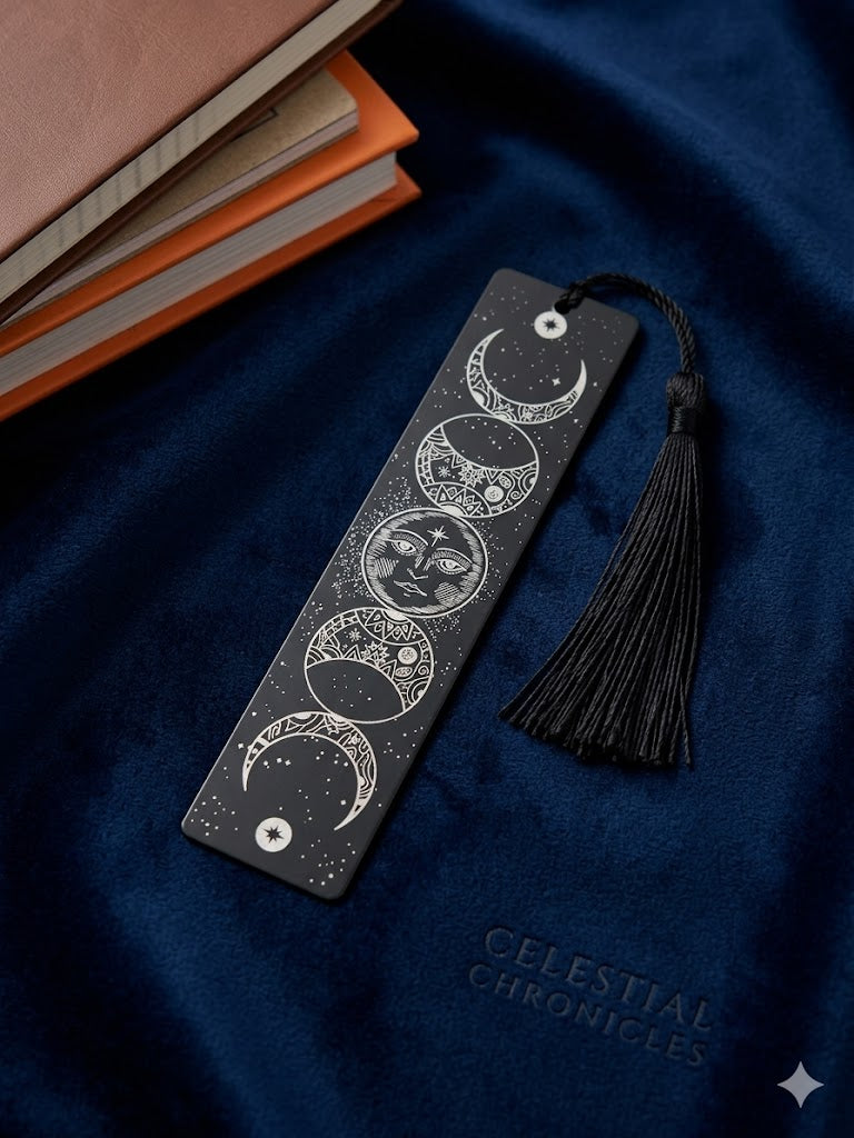 Gothic & Celestial Tassel Bookmarks