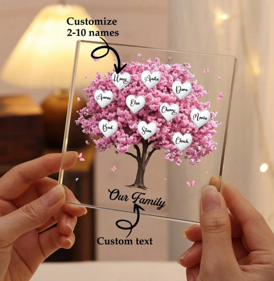 1 Piece Of Personalized Acrylic Home Decoration, The Shape Can Be Diversified, Such As Wedding Gifts, Anniversary Gifts