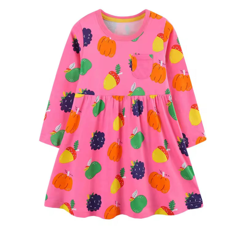 Long Sleeve Girls Dresses