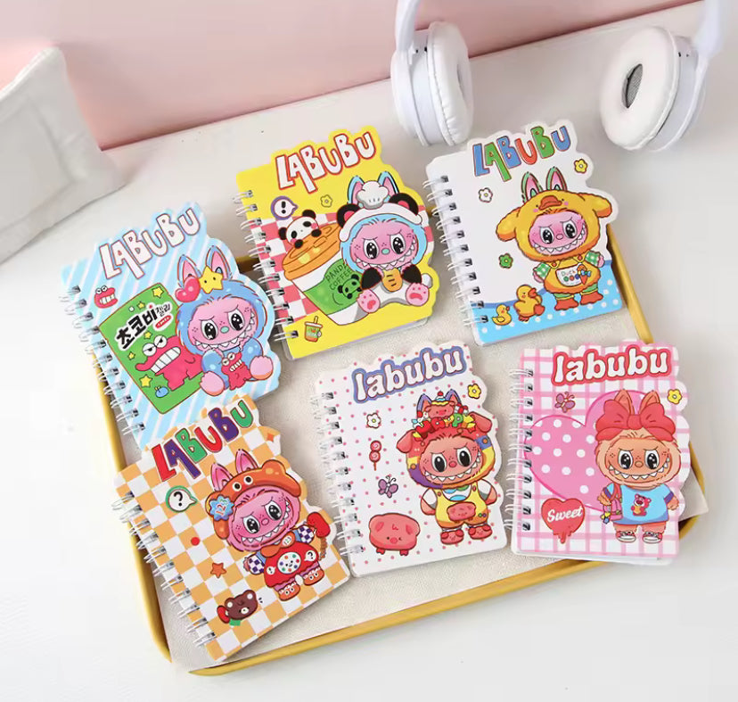 10 Pcs Wholesale Creative Cartoon A7 Shaped Coil Notebook