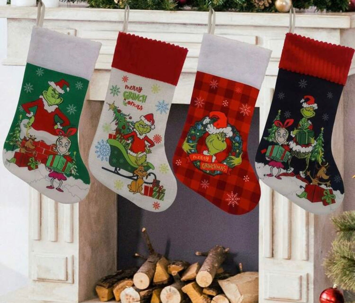 Christmas Grinch Christmas Stocking
