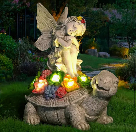 1 Pack S Angel Garden Statue Outdoor Decoration