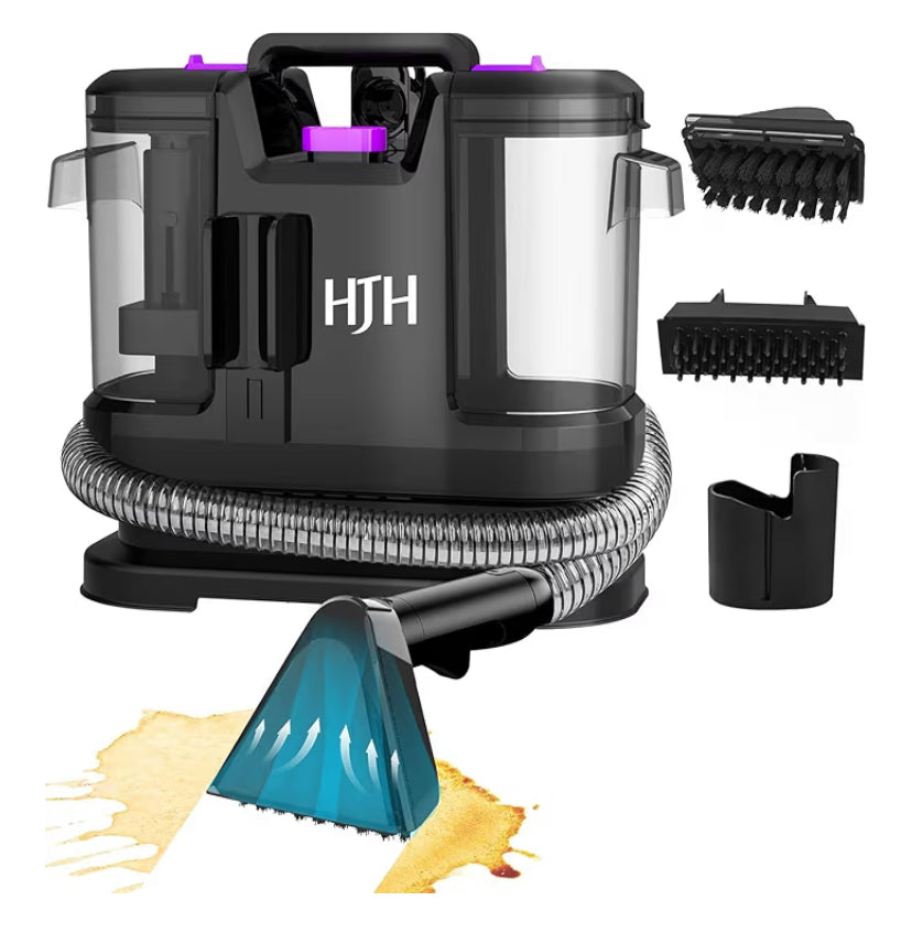Carpet Cleaner & Spot Cleaner, Handheld Carpet Cleaner Machines  Upholstery Cleaner |Clean Up Spills & Pet Messes from Carpets, Sofa, Stairs, Upholstery & Car Seats