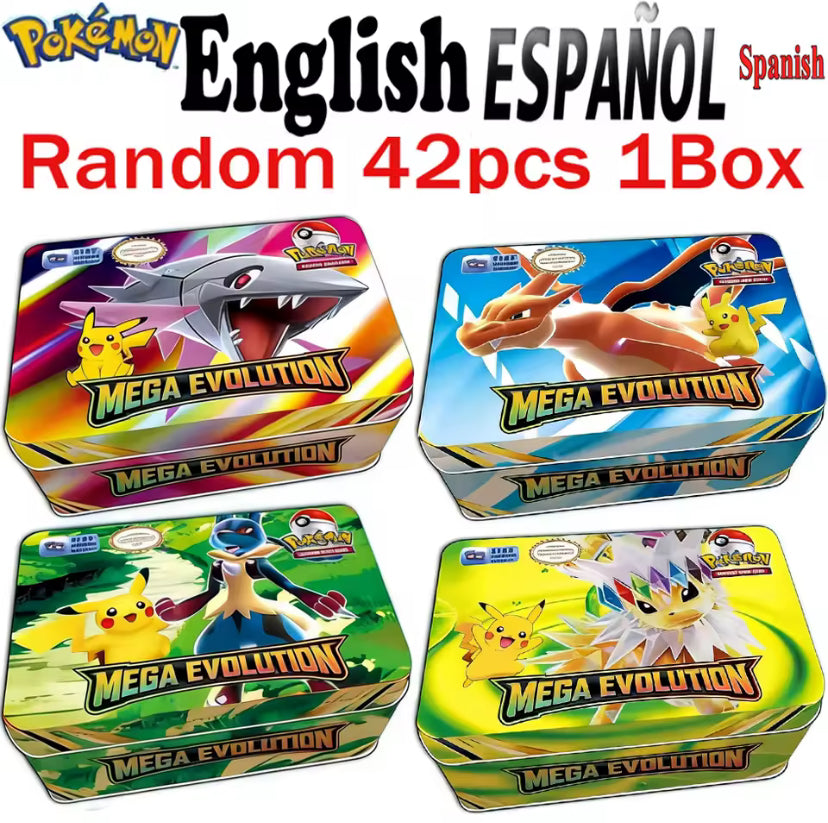 42pcs Pokemon Cards Battle Toys