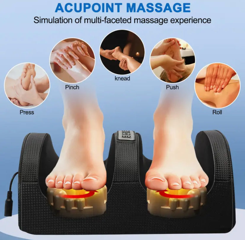 Leg Massager, an Entirely Automated Foot Massage Device Designed for Muscle Relaxation,Massager with Deep Kneading Function