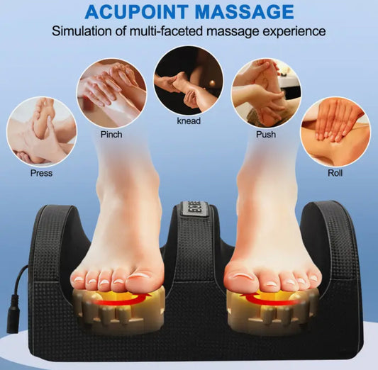 Leg Massager, an Entirely Automated Foot Massage Device Designed for Muscle Relaxation,Massager with Deep Kneading Function
