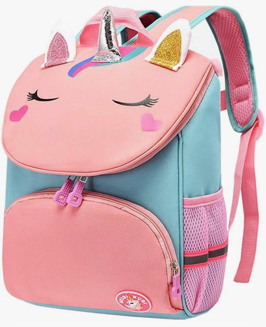 Toddler Backpack Kids Kindergarden Backpack Baby Child School Bag Daypack Rucksack with Animal Design for 3-6 Years Old Boys and Girls (Unicorn)
