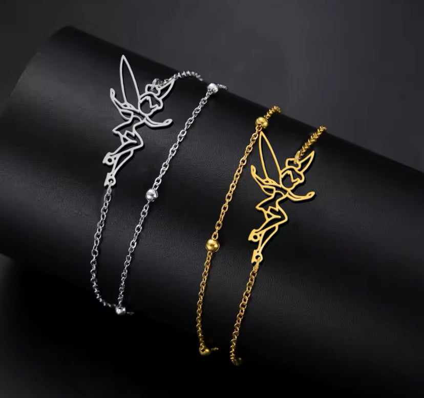 Fairy Pixie Bracelet Magical Fairy-tale Elf Charm Beads Bracelet