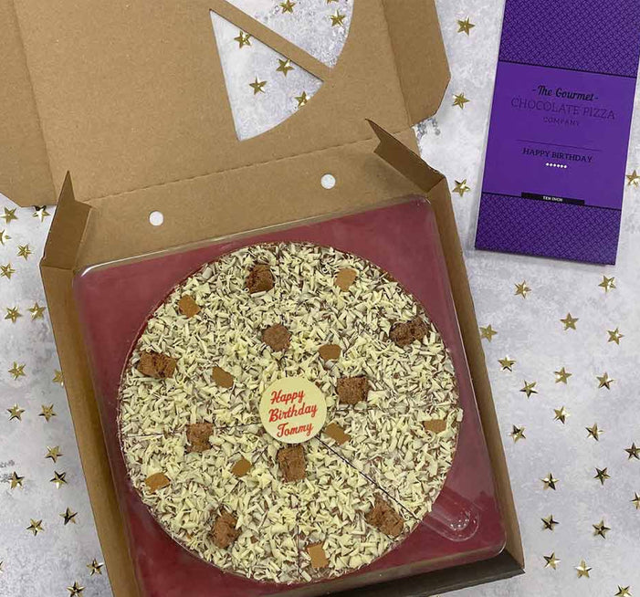 Personalised 10" Crunchy Munchy Chocolate Pizza