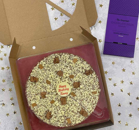 Personalised 10" Crunchy Munchy Chocolate Pizza