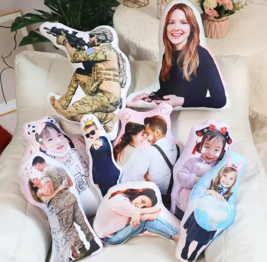 Personalized Photo DIY Humanoid Cushion