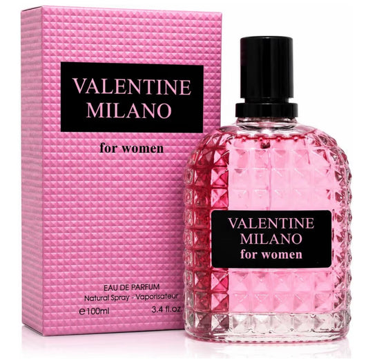 Valentine Milano Women’s Perfume 100ml Eau de Parfum – Long Lasting Floral Fruity Oriental Fragrance for Her