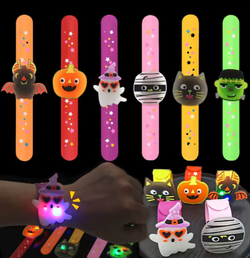 Halloween Flash Slap Bracelets