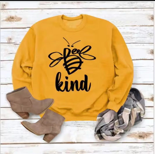 Bee 🐝 kind long sleeve top