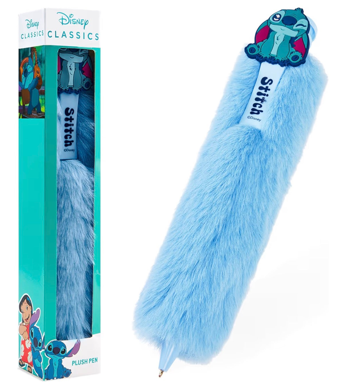 Stitch Pen Fluffy Cute Stationery Supplies Ballpoint Pen Black Ink