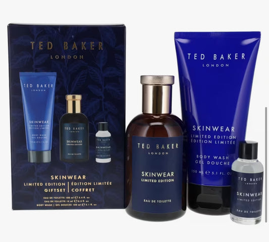 Ted Baker Skinwear Limited Edition Eau de Toilette 100ml Gift Set For Him
