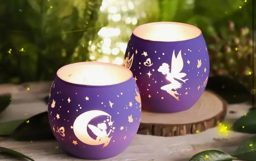 2 pc lavender candle