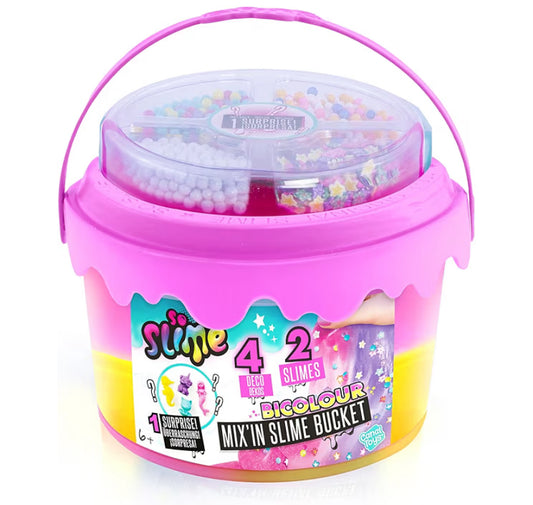 Canal Toys – So Slime – Twist & Slime | Miniature mixer for creating slime | 3 recipes + cute decorations – Non-toxic, easy to clean – Creative activity for children aged 6+