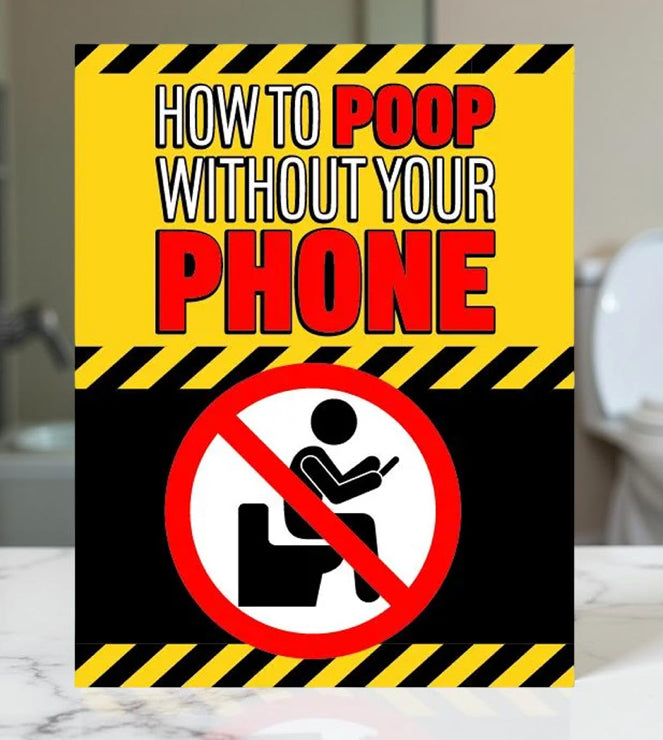 How to Poop Without Your Phone Book
