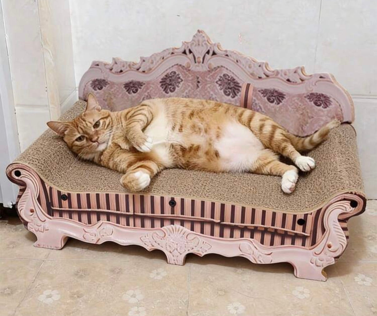 1pc Cat Scratching Sofa, Cat Scratching Board, Leisure Lounge Chair