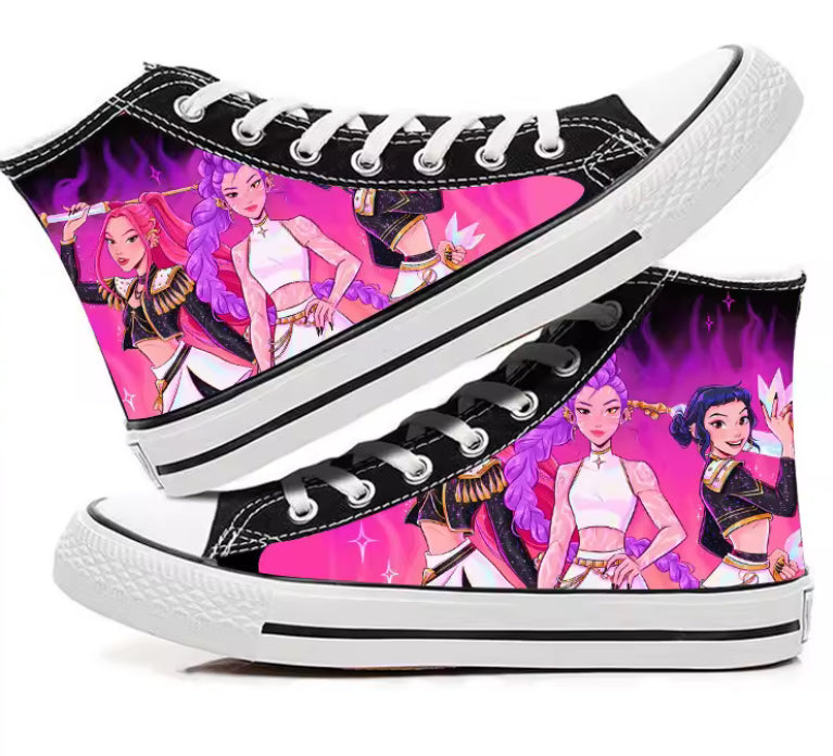 KPop Demon Hunters Canvas Shoes