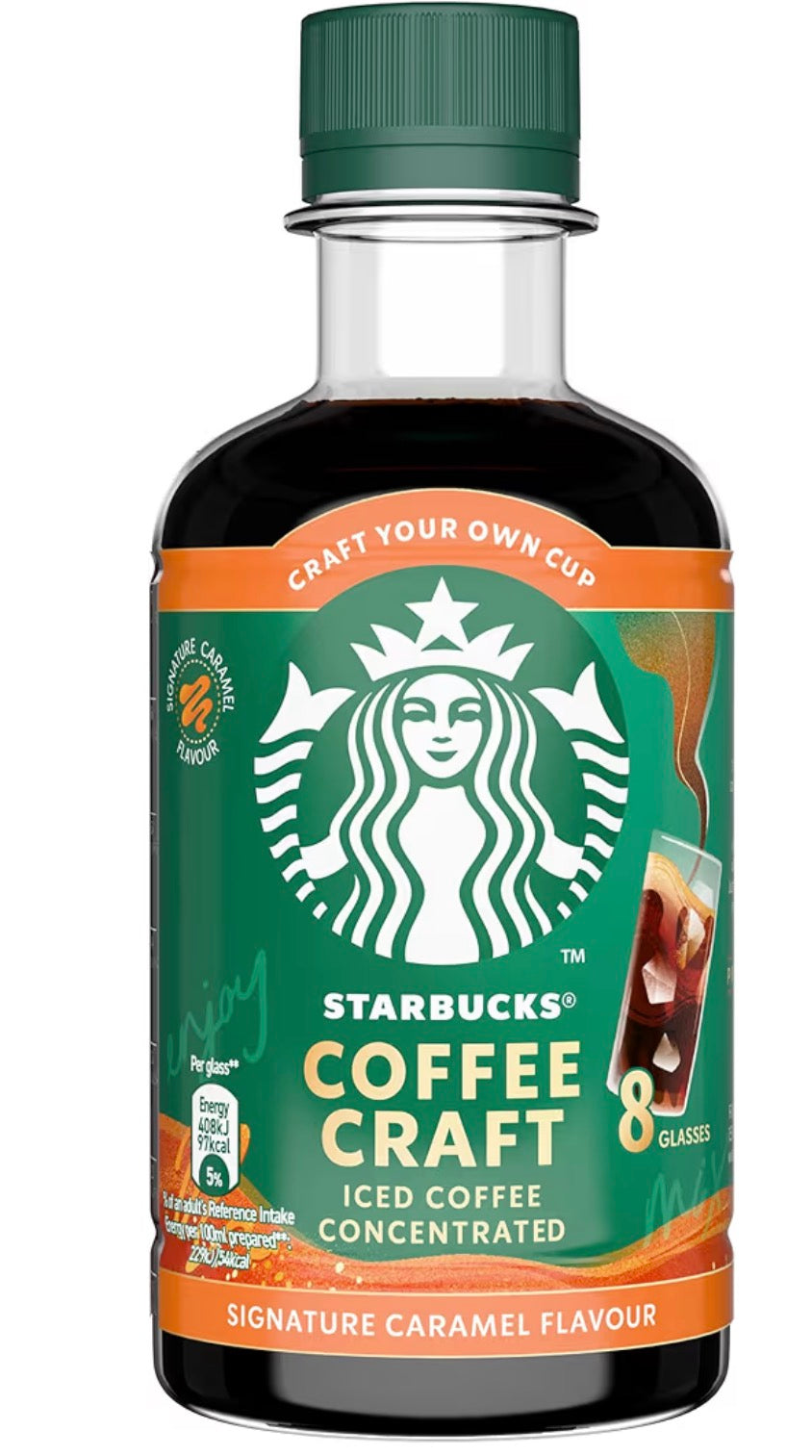 Enjoy authentic Starbucks Iced Coffee at home.