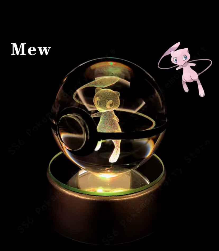 Pokemon Crystal Ball 3D