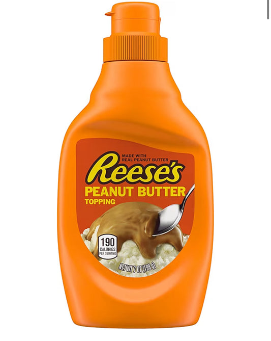 Peanut Butter Topping 198g