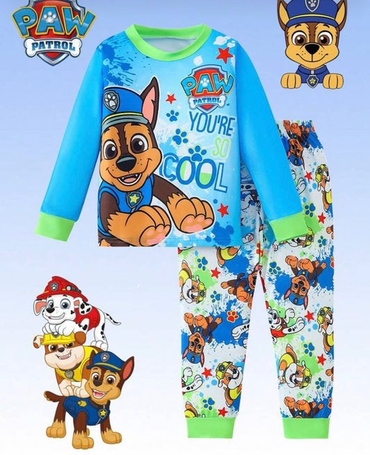 2pcs Paw Patrol Boys Pajama Set