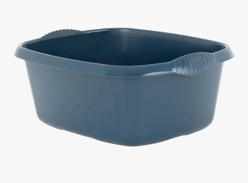 PLASTIC KITCHEN LARGE RECTANGULAR WASHING UP BOWL BASIN CUTLERY TIDY DRAINER