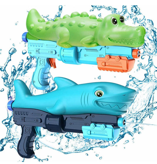 2-Pack LARGE Water GUNS Kids Summer Garden Outdoor Toys FREE GUN WITH EACH ORDER