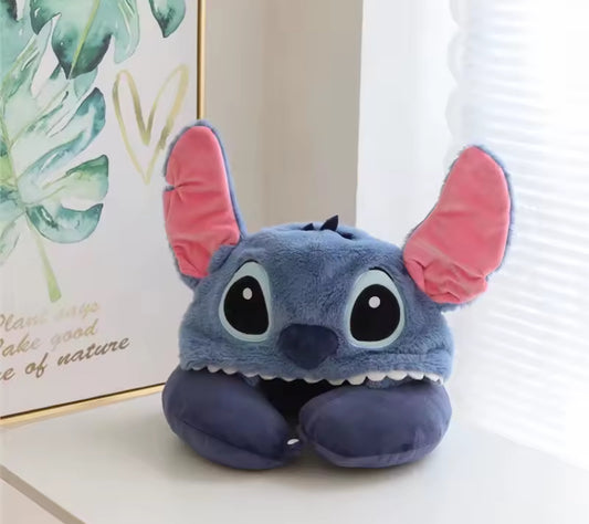 New Stitch Series U-Shaped Hooded Neck Pillow