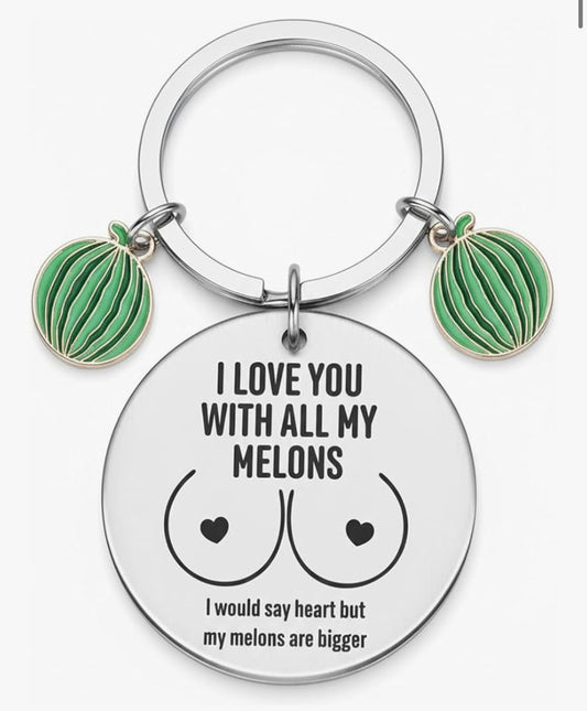 I Love You Keyring Funny Gifts for Him