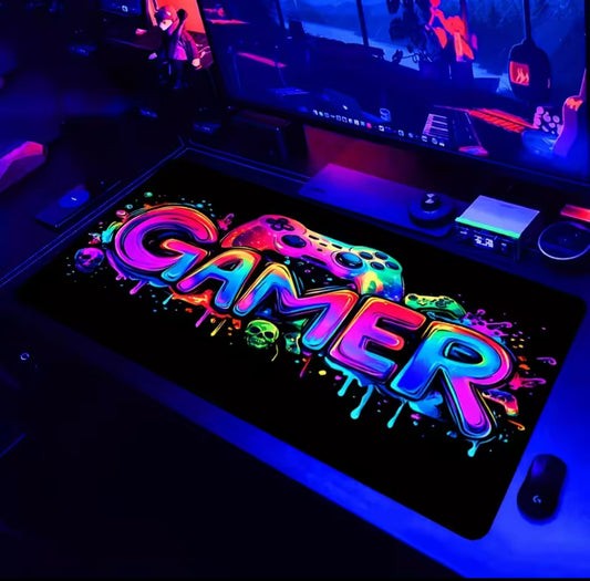 Gamepad Pattern Mouse Pad