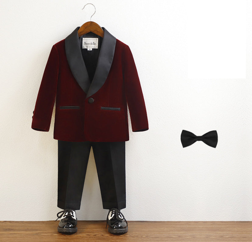 3 piece boys suit