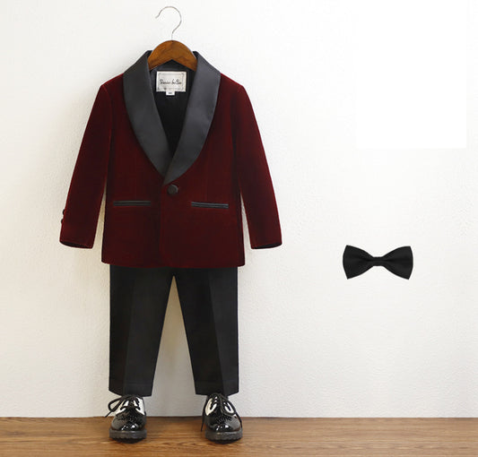 3 piece boys suit