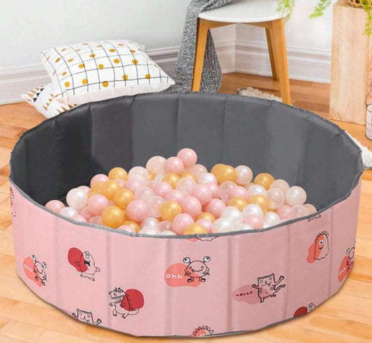 1pc Foldable Ball Pit Fence, Suitable For Girls Princess Playhouse, Baby Toy House, Boys & Girls Castle, Outdoor Playhouse Fence
