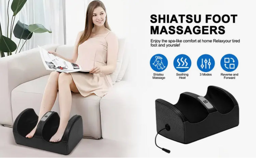 Leg Massager, an Entirely Automated Foot Massage Device Designed for Muscle Relaxation,Massager with Deep Kneading Function