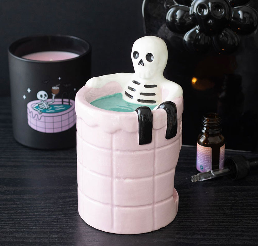DEAD COOL SKELETON OIL BURNER