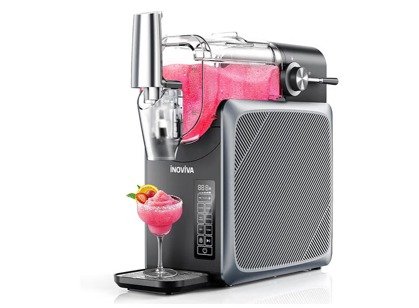 Slushie Machine for Home, 2.0L Frozen Drink Maker – No Ice Needed, 5 Preset Modes, Self-Cleaning, Fast Cooling Slush Machine for Cocktails, Milkshakes, Smoothies & Frappés