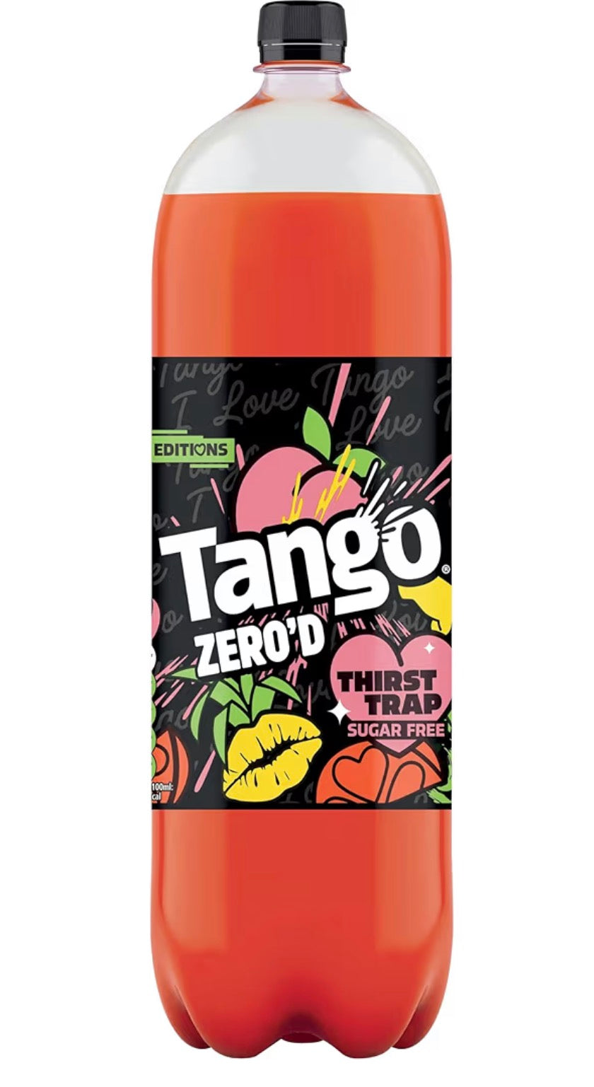 Tango Zero’d Thirst Trap Sugar Free - Peach, Pineapple & Orange, 2L