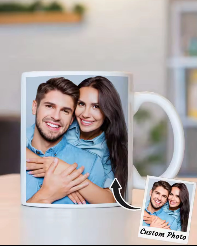 1pc Custom Photo Mug Personalized Coffee Mug