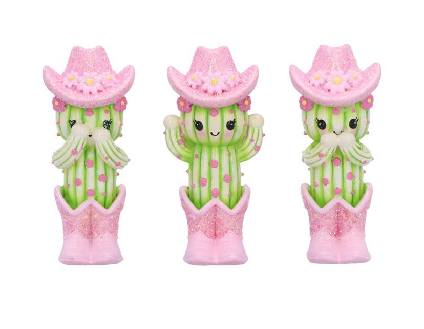 Three Wise Cacti 9.5cm
Three Wise Cacti 9.5cm